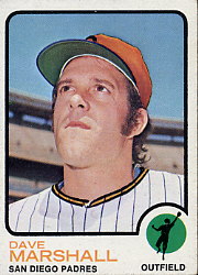 1973 Topps Baseball Cards      513     Dave Marshall